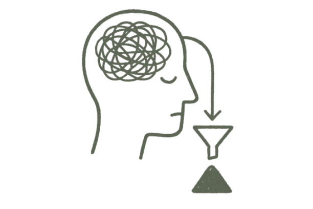 Abstract visualization of invisible patterns and connections that are hard to recognize in daily life